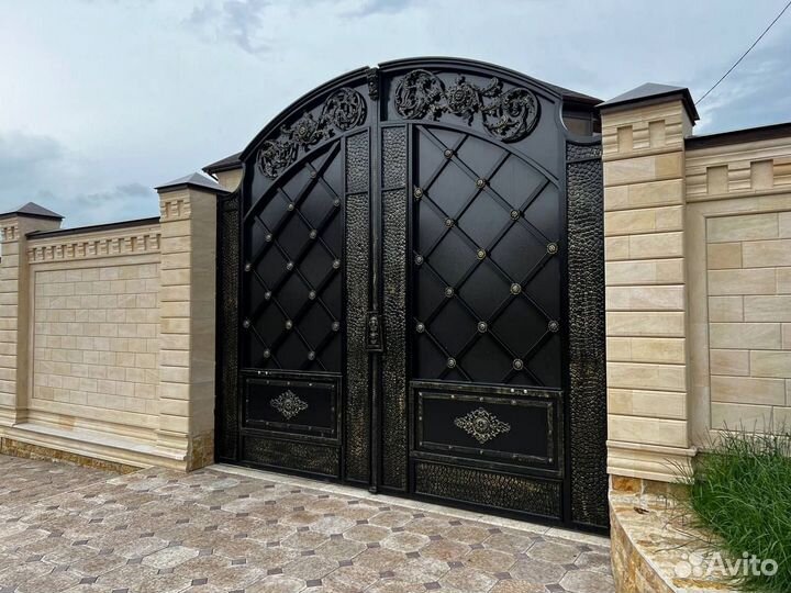 Ворота на заказ кованные