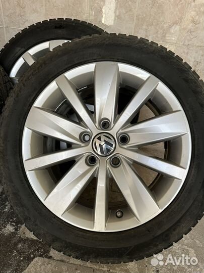 Колеса зимние на Volkswagen R16 Hankook