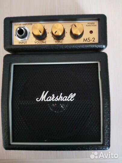 Комбоусилитель Marshall ms-2(кабель в комплекте)