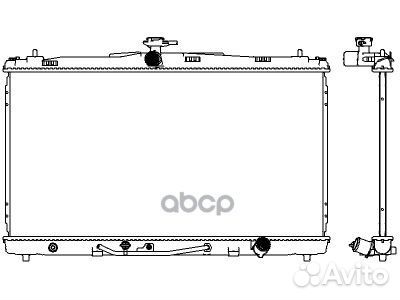 Радиатор охлаждения Toyota Camry 11- 34618540 S