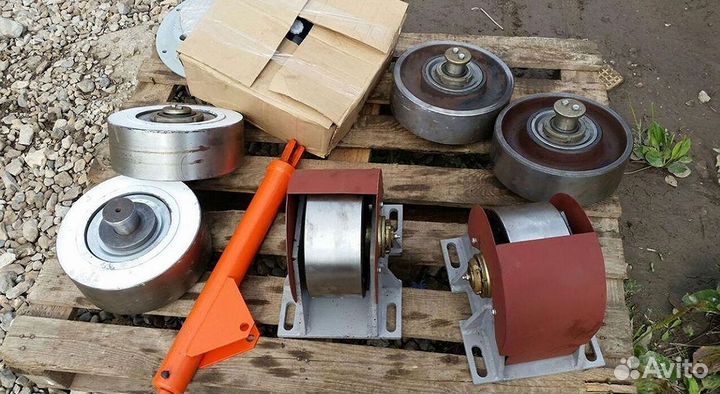 Ролик на автобетоносмеситель