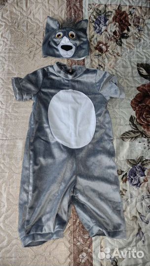 Новогодний костюм волка 104