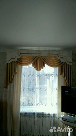 Пошив штор, покрывал и ламбрикенов