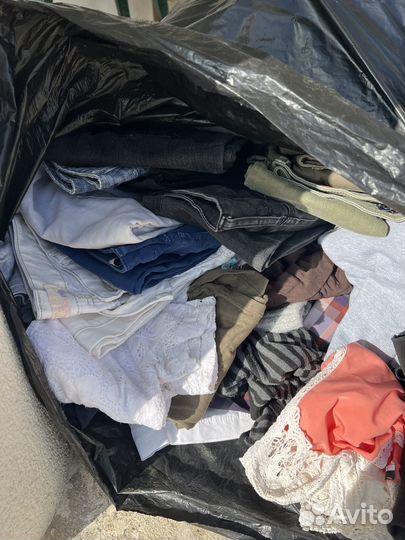 Одежда вещи пакетом