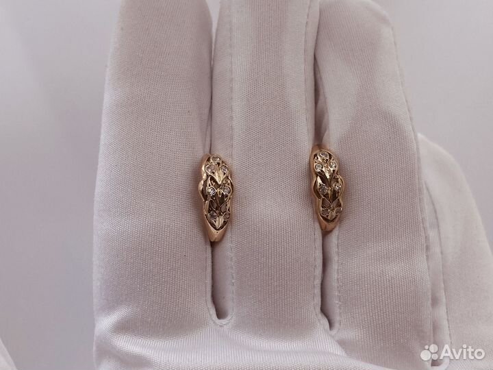 Пара серёг 585 пробы. Рассрочка
