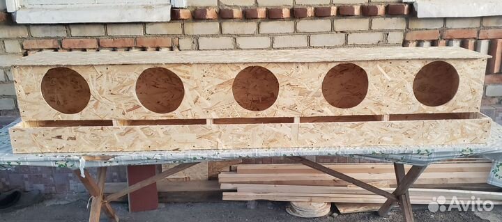 Гнездо для кур с яйцесборником