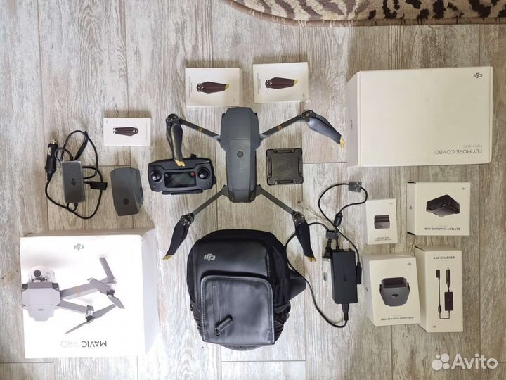 Dji mavic pro fly more combo