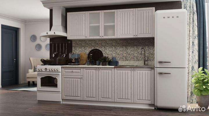 Кухня мдф Хозяюшка 2 метра