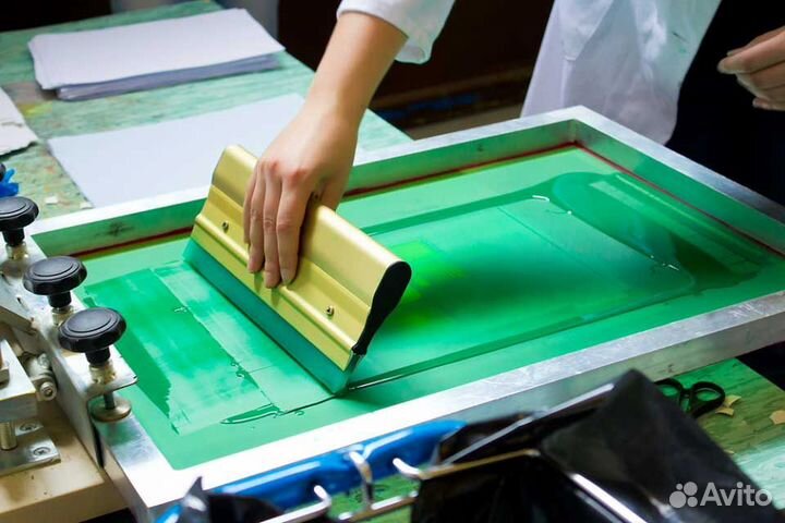 Печать на футболках Шелкография