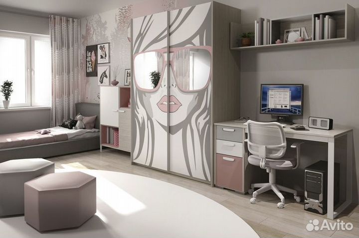 Детская комната liberty pink