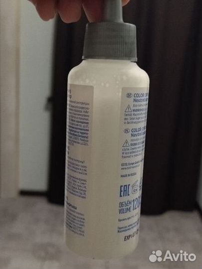 Эмульсия для удаления краски с волос