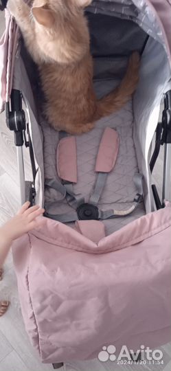 Детская прогулочная легкая коляска