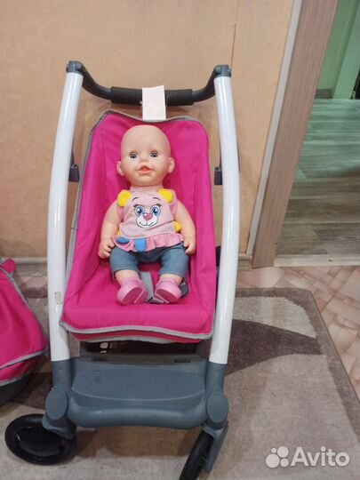 Коляска для кукол 3 в 1