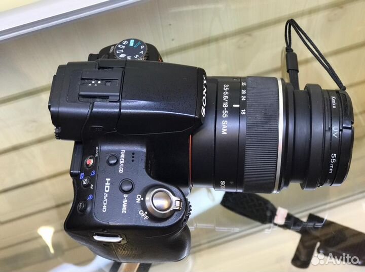 Зеркалка sony SLT-A55V +3 обьектива 2 штатива