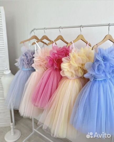 Пошив детского платья на выпускной в любом цвете