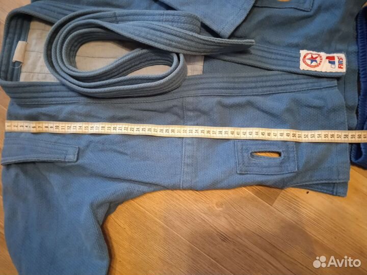 Самбовка для самбо рост 140 см +шорты +самбовки