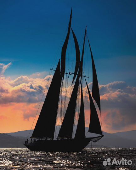 Календарь настенный 2024 с яхтами