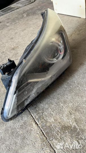 Фара левая hyundai solaris