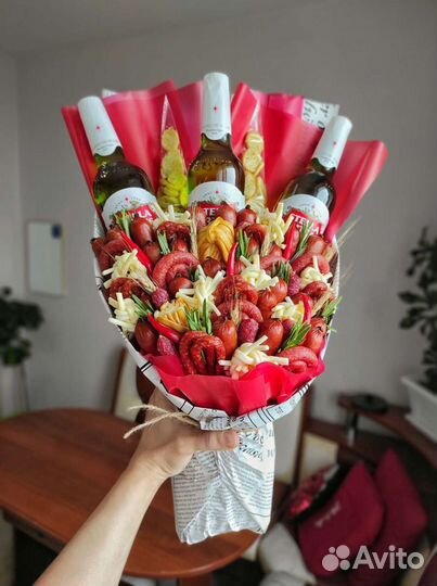 Съедобные букеты. Мужские букеты. Подарки