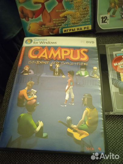 Компьютерные диски с играми