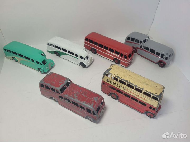 Dinky toys, динки, автобусы