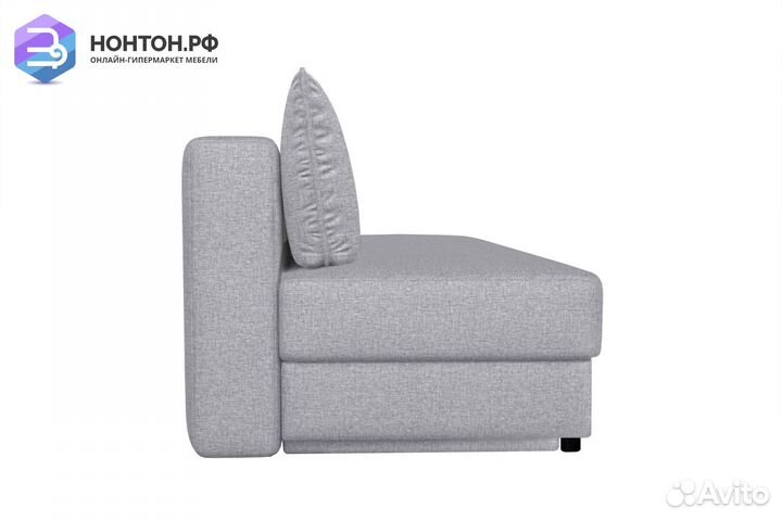 Диван еврокнижка Лира жаккард светло-серый