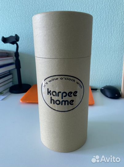 Коробка тубус под бокал