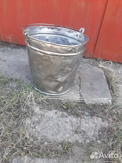 Ведро из нержавейки
