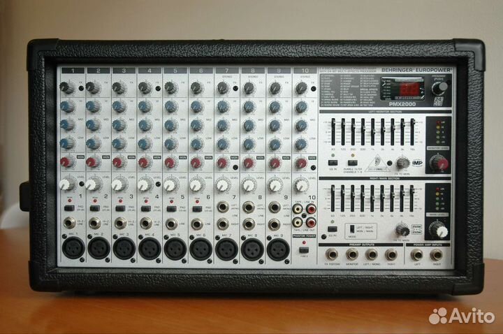 Активный микшерный пульт berihger pmx2000