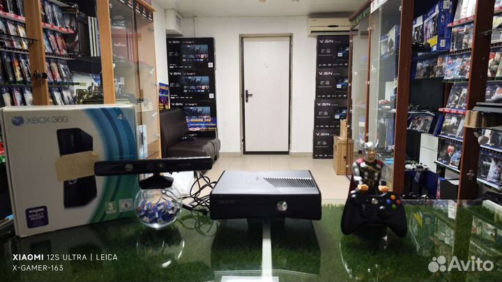 Xbox 360 slim 250GB прошитый 46 топ игр