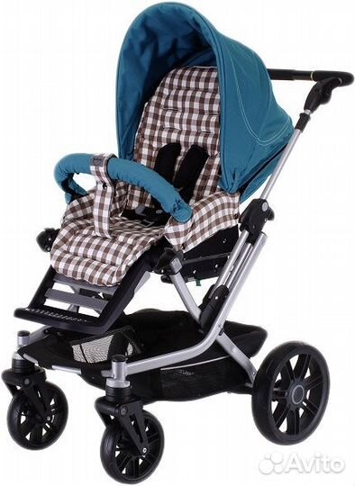 Немецкая коляска Teutonia Суперудобная 3 В 1+2люль