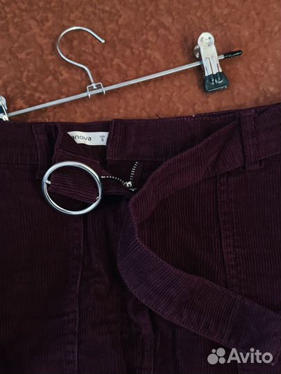 Вельветовая мини-юбка Terranova