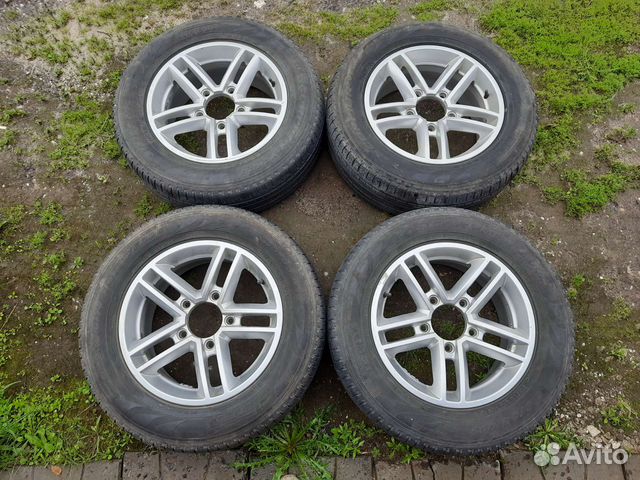 215/65r16 комплект на литье нива купить в Богородске | Авито