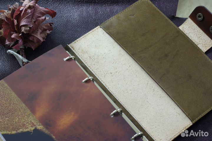 Ежедневник, блокнот. Кожа. Hand Made
