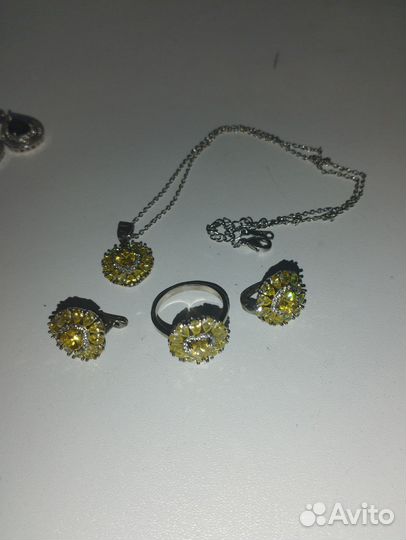 Серебряный комплект