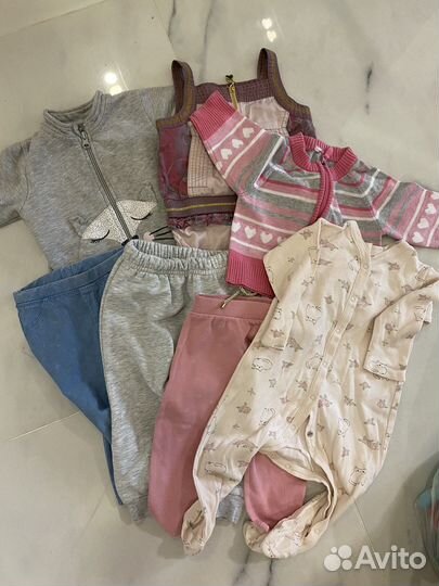 Вещи на девочку пакетом