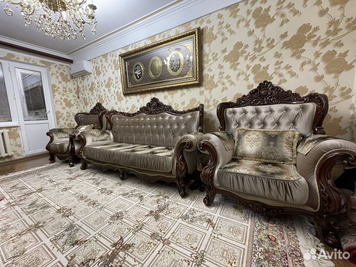 Диван и 2 кресла