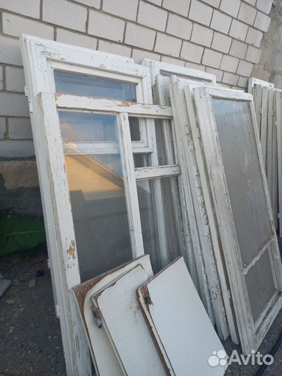 Деревянные окна бу бесплатно