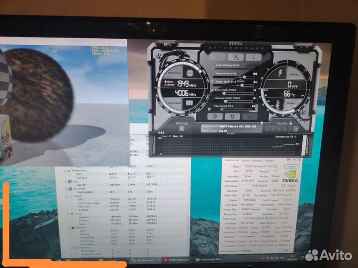 Видеокарта gtx 1060 6GB evga