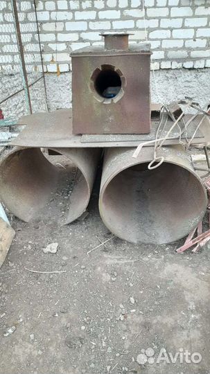 Печка металлическая