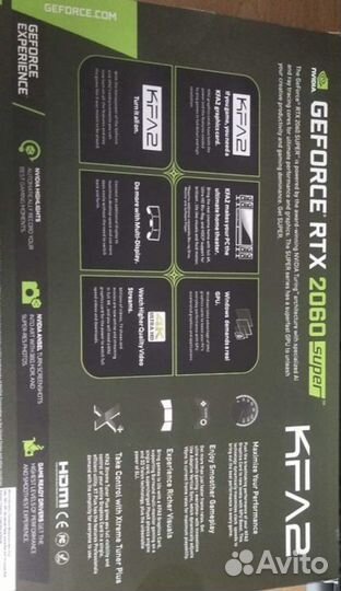 Видеокарта RTX 2060 super 8gb