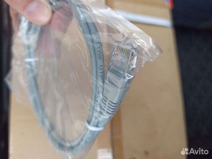 Патч корд 1м метровый медный RJ-45