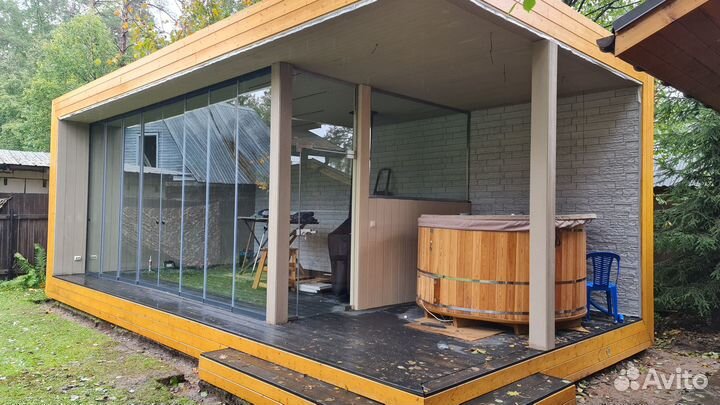 Остекление беседок, балконов, терасс