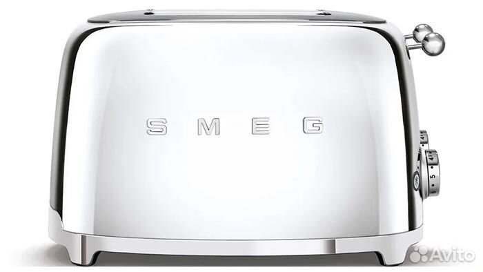 Тостер Smeg TSF03sseu, хром