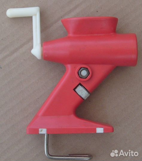 Игрушка СССР - Детская мясорубка. рабочая. Клеймо