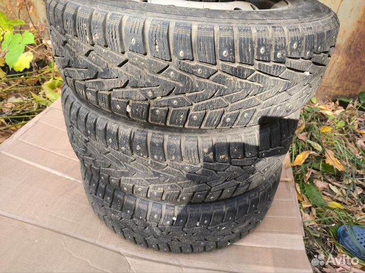 Колеса зимние в сборе на ваз