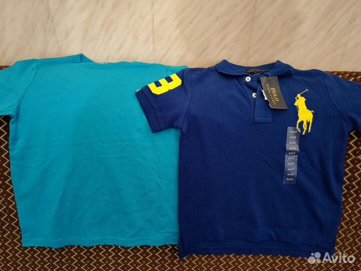 Футболка детская для мальчика Ralph Lauren polo