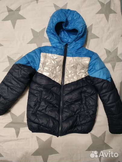 Демисезонная куртка для мальчика 122
