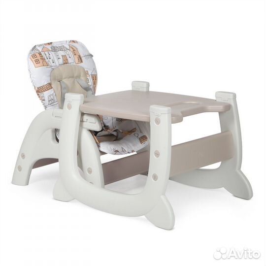 Стульчик для кормления 2 в1 Babyton City Beige