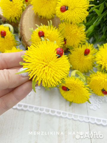 Одуванчики на резиночках